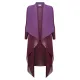 Alquema. Collare coat. Violet Sapphire
