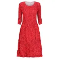 Alquema.3/4 Sleeve Smash Pocket Dress. Sunlight gems