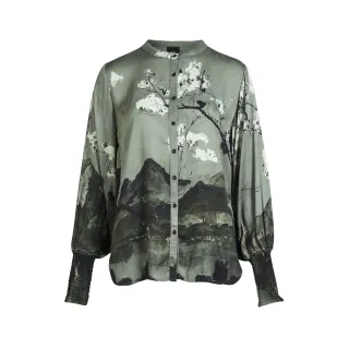 NÜ. ALLI skjorte. Army mix