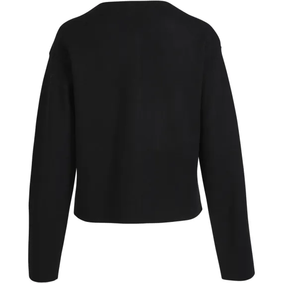 NÜ. ADEA strikkejakke. Svart