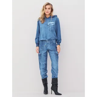 NÜ. ALAJA bluse. Blue