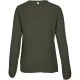 NÜ. ANNI drapert bluse. Dark green