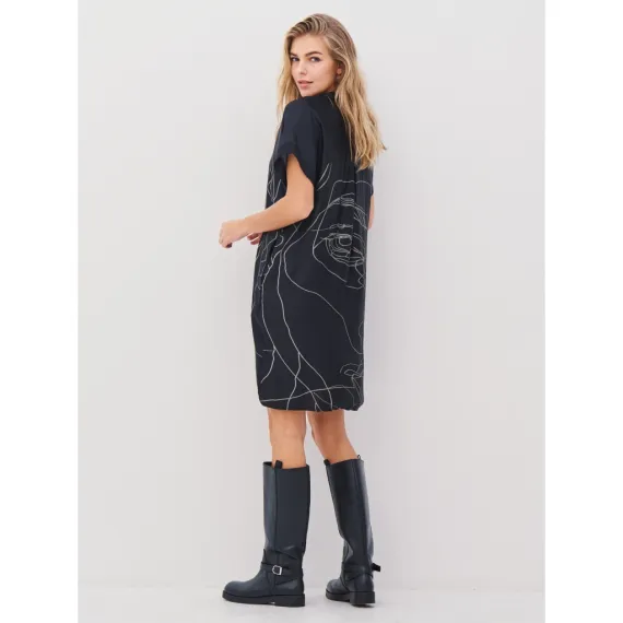 NÜ. ABBI tunika. Black mix