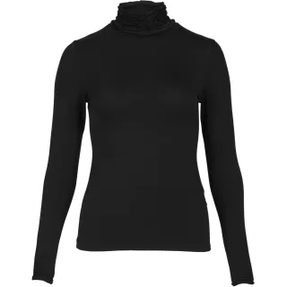 NÜ. ADELE høyhalset  t-skjorte. Svart