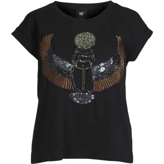 NÜ. ALISE T-skjorte. Brown mix