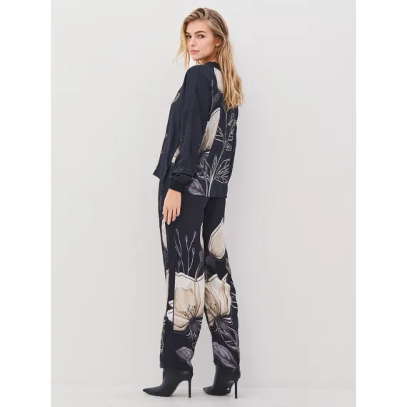 NÜ. ANDY bluse. Black mix