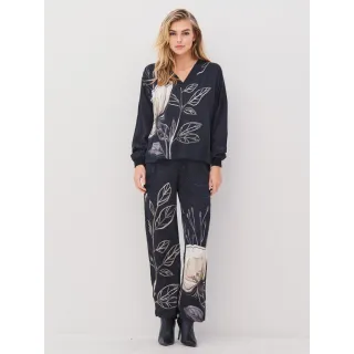 NÜ. ANDY bluse. Black mix