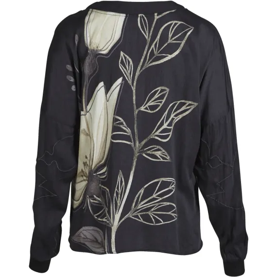 NÜ. ANDY bluse. Black mix