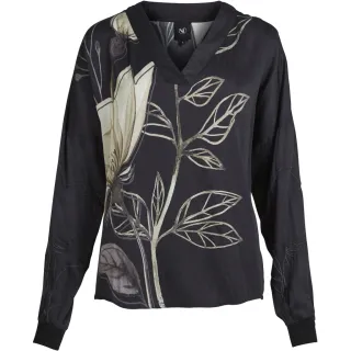 NÜ. ANDY bluse. Black mix