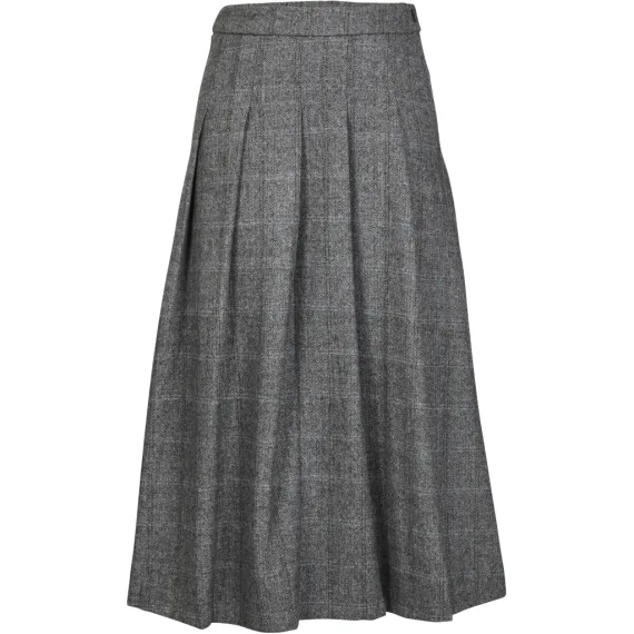 NÜ. ANGELA stkjørt. Grey