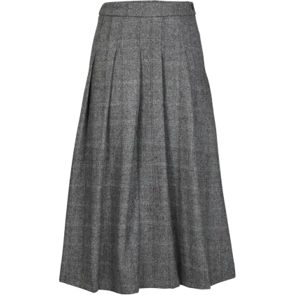 NÜ. ANGELA stkjørt. Grey