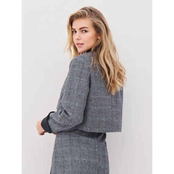 NÜ. ANGELA jakke. Grey mix