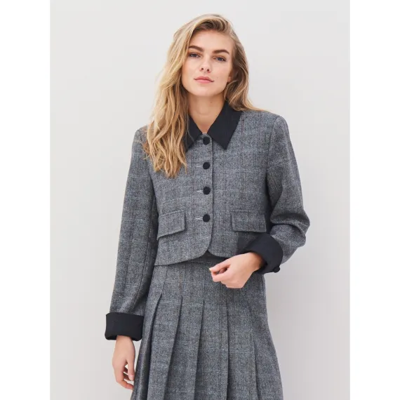 NÜ. ANGELA jakke. Grey mix