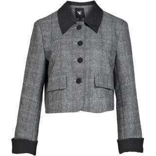 NÜ. ANGELA jakke. Grey mix