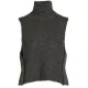 NÜ. AGNES strikke-vest. Brown
