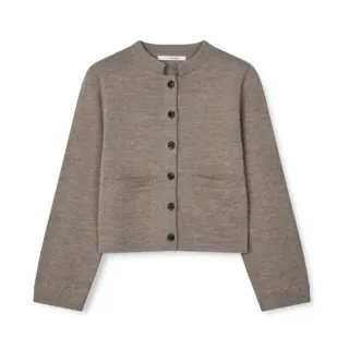 Sibin Linnebjerg. Sena cardigan. Dark sand