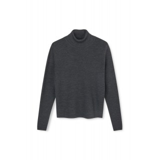 Sibin Linnebjerg. Dark sand.Eliza. Merino blend.