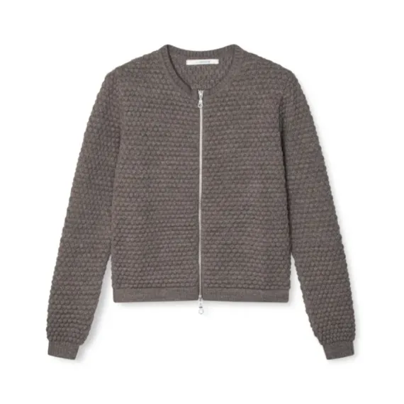 Sibin Linnebjerg. ANE cardigan. Grizzly