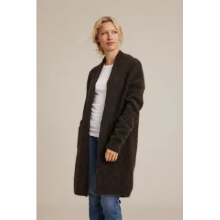 Sibin Linnebjerg. EMILIE cardigan. Brown