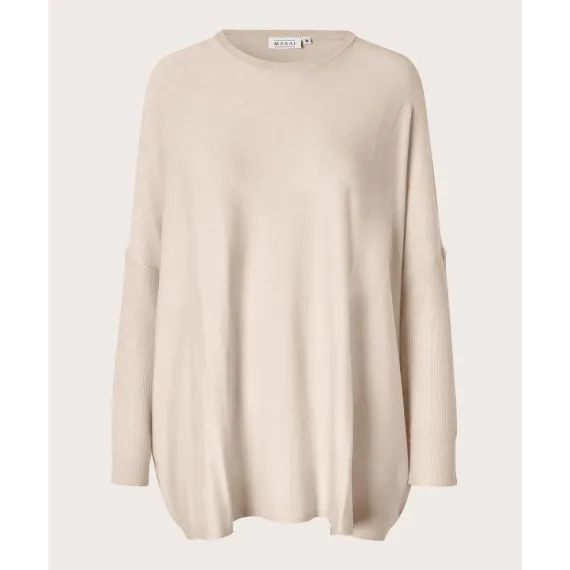 Masai, Fanasi strikkegenser. Beige melange