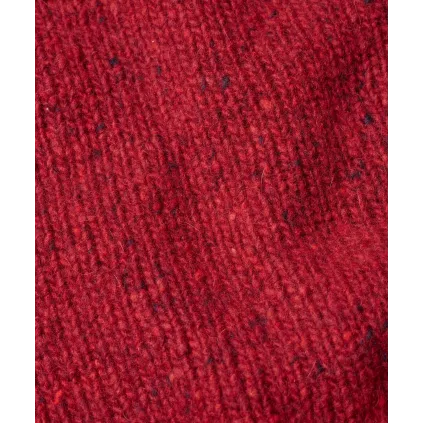 Masai. Leonora respWool cardigan. Red Dahilia