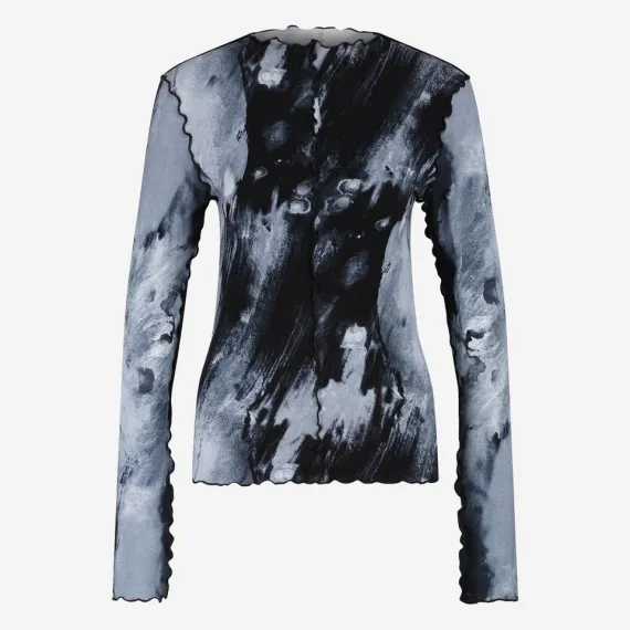 Jane Lushka. Jeanette Allover print top