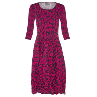 Alquema. Smash Pocket Dress. Pink Leopard