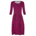 Alquema. Smash Pocket Dress. Pink Leopard