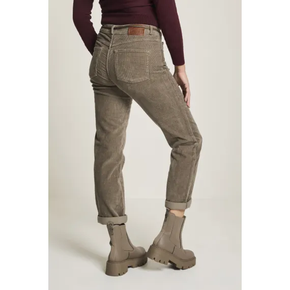 Para Mi. Bobby. Vintage Corduroy. Khaki green