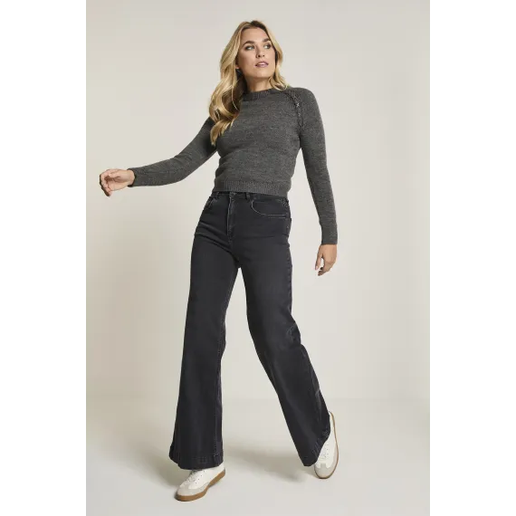 Para Mi, Scotty. Daily Denims. Shadow grey. L34