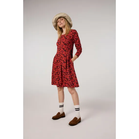 Himalaya. Lima Jersey kjole. Rose garden