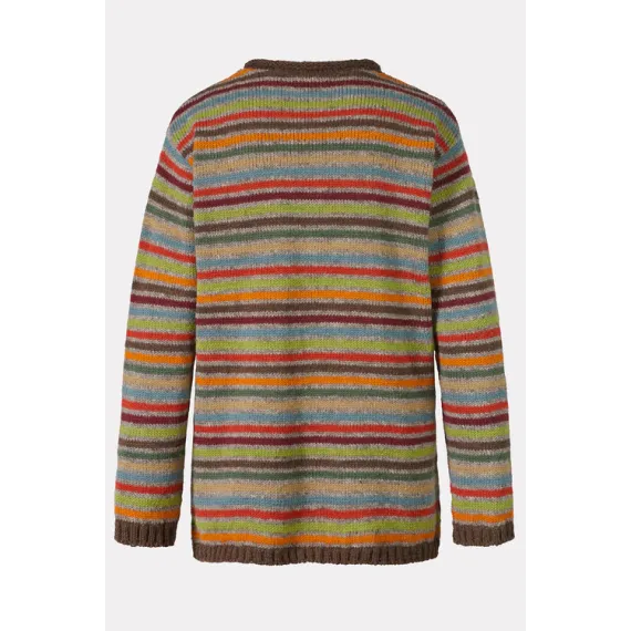 Himalaya. Iris. Stripet ullgenser. Multicol.