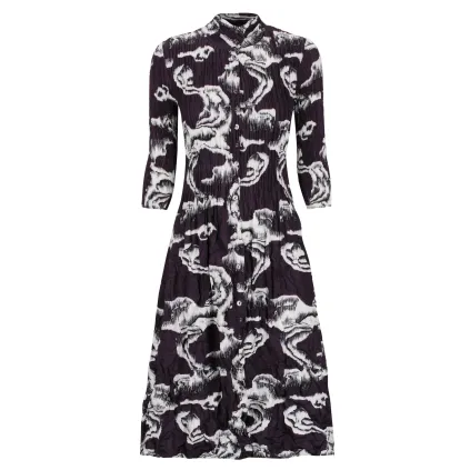 Alquema. Nerhu coatdress. Storm