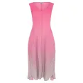 Alquema. Long estrella dress. Blossom ombre