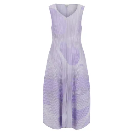 Alquema. Long estrella dress. Lyric blues