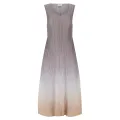 Alquema. Long estrella dress. Storm de blanc