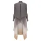 Alquema. Collare coat. Storm de blanc