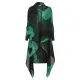 Collare coat. Blossom ombre