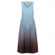Alquema. Long estrella dress. Blue topaz