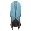 Alquema. Collare coat. Blue topaz
