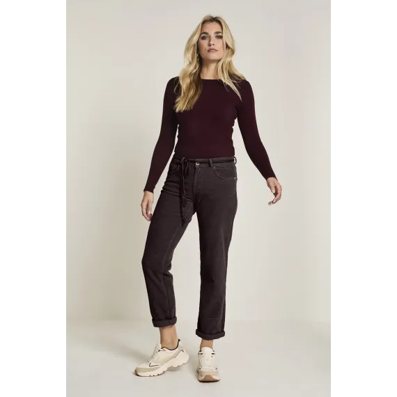 Para Mi. Bobby. Vintage Corduroy. Deep brown