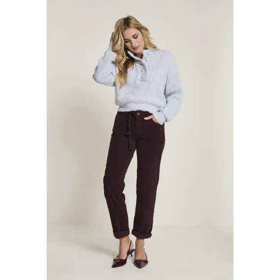 Para Mi. Bobby. Vintage Corduroy. Burgundy red