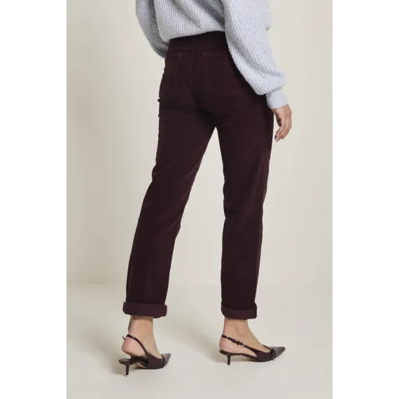 Para Mi. Bobby. Vintage Corduroy. Burundy red