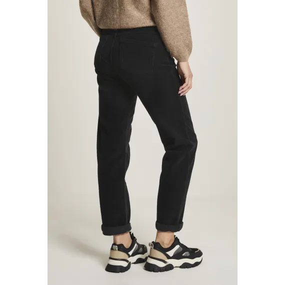 Para Mi. Bobby. Vintage Corduroy. Black