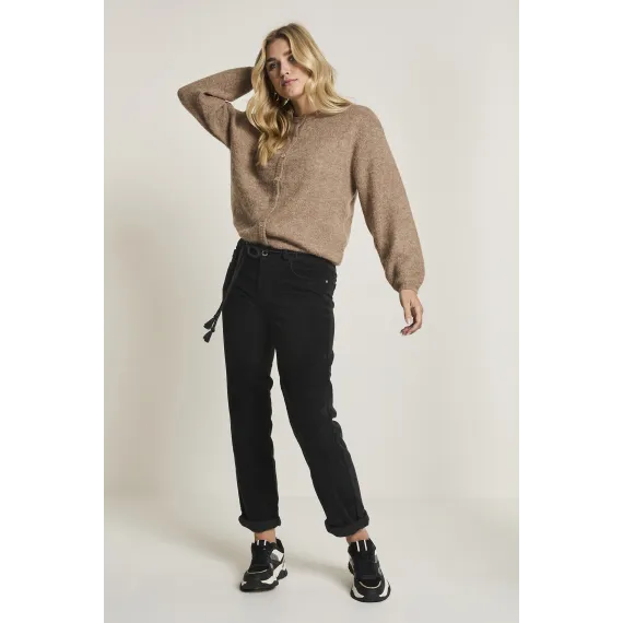 Para Mi. Bobby. Vintage Corduroy. Black