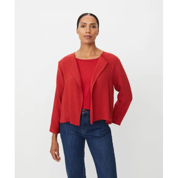 Masai, Julitta cardigan. Scarlet sage
