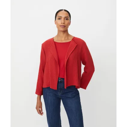 Masai, Julitta cardigan. Scarlet sage