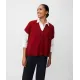 Masai, Lucanne Cardigan.Red Dahlia