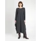 Jane Lushka. Isabel dress LS technical jersey Grey
