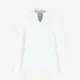 Jane Lushka. Andrea top LS technical jersey. White